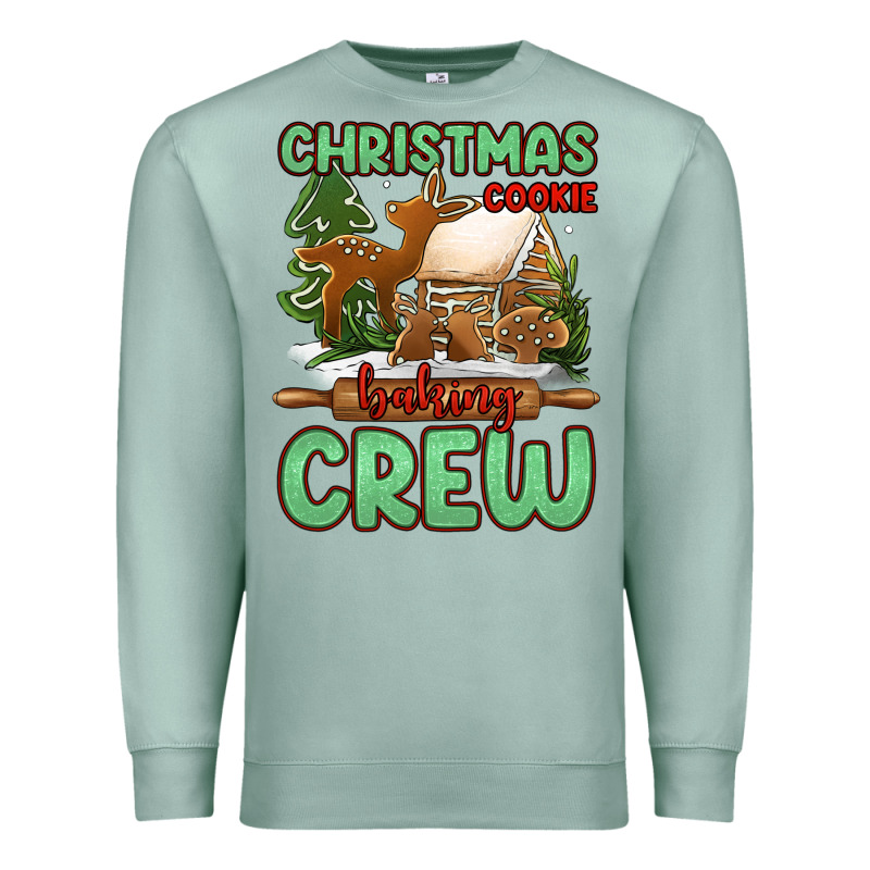Christmas Cookie Baking Crew Premium Sweatshirt by Jasminsmagicworld | Teevron
