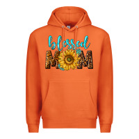 Carrot blessed mom with sunflower Premium Hoodie - NancyCooperArtShop
