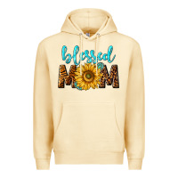 Pina Colada blessed mom with sunflower Premium Hoodie - NancyCooperArtShop