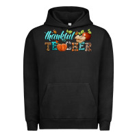 Pigment Black thankful teacher Urban Hoodie - BundleAndBundleShop