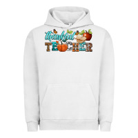Pigment Lunar Rock thankful teacher Urban Hoodie - BundleAndBundleShop