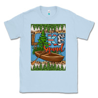 Dusty Blue lake squad air freshener Classic Tee - HRA Design Shop