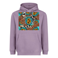 Lavender gemstone sunflower Heavyweight Hoodie - AdoDesignShop