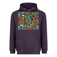 Plum gemstone sunflower Heavyweight Hoodie - AdoDesignShop