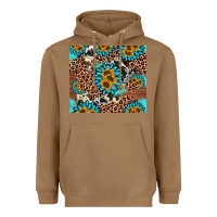 Toasted Coconut gemstone sunflower Heavyweight Hoodie - AdoDesignShop