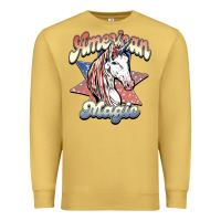 Antique Gold American magic Premium Sweatshirt - NancyCooperArtShop