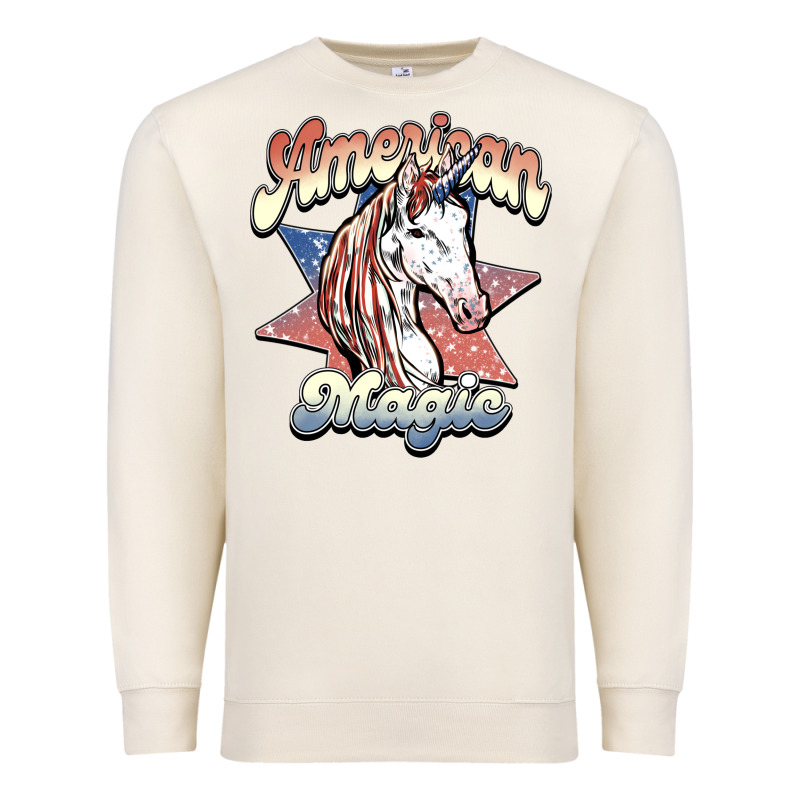 American Magic Premium Sweatshirt by NancyCooperArtShop | Teevron