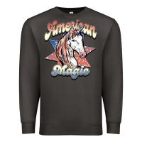 Smoke American magic Premium Sweatshirt - NancyCooperArtShop