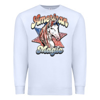 White American magic Premium Sweatshirt - NancyCooperArtShop