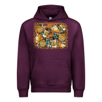 Mauve Wine autumn distressed background Urban Hoodie - BundleAndBundleShop