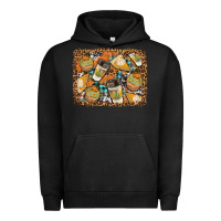 Pigment Black autumn distressed background Urban Hoodie - BundleAndBundleShop