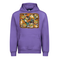 Tulip autumn distressed background Urban Hoodie - BundleAndBundleShop