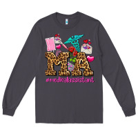 Smoke valentines day m a medical assistant Long Sleeve Tee - AdoDesignShop