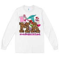 White valentines day m a medical assistant Long Sleeve Tee - AdoDesignShop