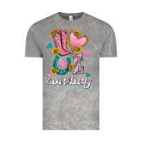 Cloud Rock love western cowboy Vintage Tee - texasbilliewilder