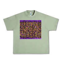 Oil Green mardi gras leopard Urban Heavy Tee - RanaPortraitStore