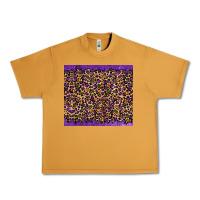 Peanut Butter mardi gras leopard Urban Heavy Tee - RanaPortraitStore