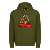 Army Green teacher tools christmas tree Premium Hoodie - MaliasSmallBusiness