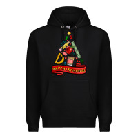 Black teacher tools christmas tree Premium Hoodie - MaliasSmallBusiness