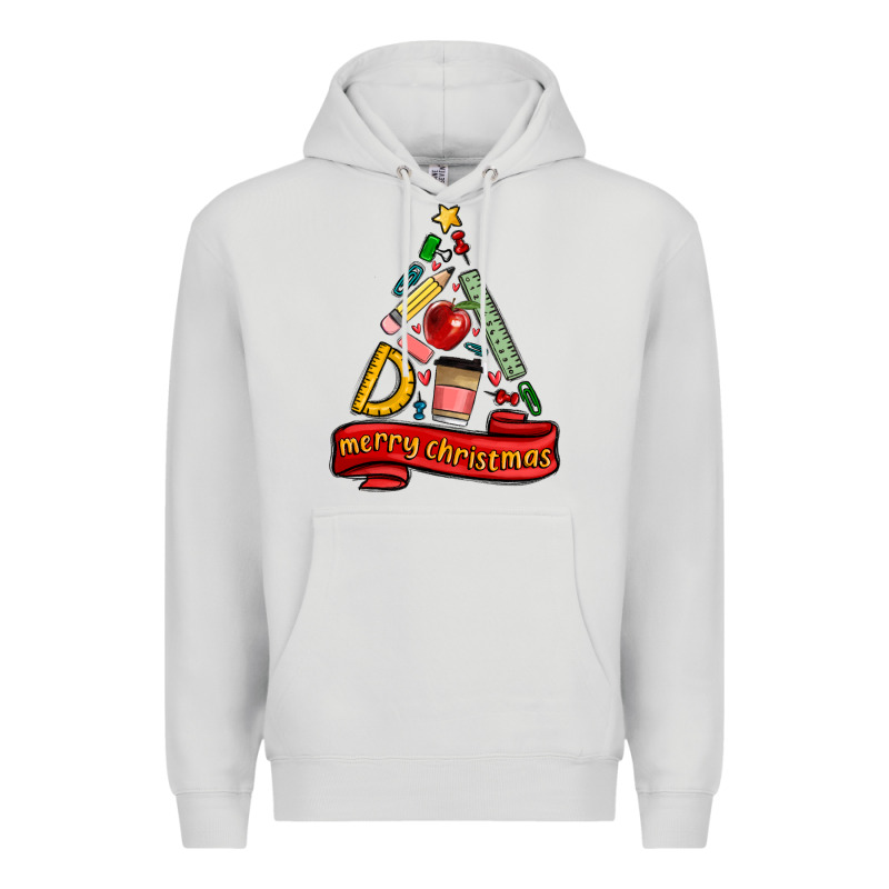 Teacher Tools Christmas Tree Premium Hoodie by MaliasSmallBusiness | Teevron