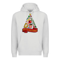Dove Grey teacher tools christmas tree Premium Hoodie - MaliasSmallBusiness