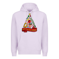 Lilac teacher tools christmas tree Premium Hoodie - MaliasSmallBusiness