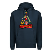 Navy teacher tools christmas tree Premium Hoodie - MaliasSmallBusiness