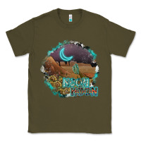 Army Green neon moon Classic Tee - SublimationCraftShop