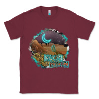 Burgundy neon moon Classic Tee - SublimationCraftShop