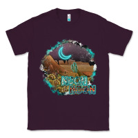 Plum neon moon Classic Tee - SublimationCraftShop