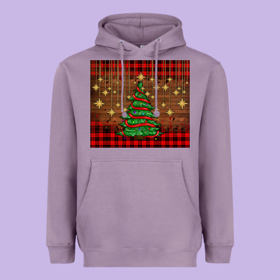 Christmas Trees Heavyweight Hoodie Designed By Adodesignshop