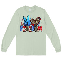 Matcha peace love freedom Long Sleeve Tee - Zillion Design Studio