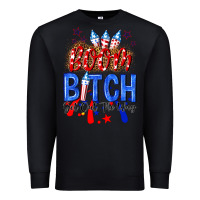 Black boom bitch get out the way Premium Sweatshirt - NancyCooperArtShop