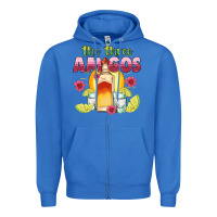 True Royal the three amigos Zipper Hoodie - JahusDesignShop