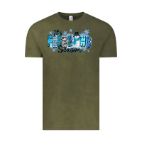 Vintage Olive it's freezing season Vintage Tee - Zillion Design Studio