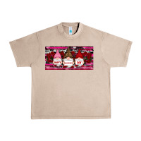 French Oak Happy valentines day gnomes rose Urban Heavy Tee - RanaPortraitStore