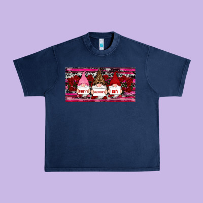 Urban Heavy Tee Happy valentines day gnomes rose