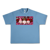 Pebble Blue Happy valentines day gnomes rose Urban Heavy Tee - RanaPortraitStore