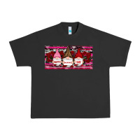 Pigment Black Happy valentines day gnomes rose Urban Heavy Tee - RanaPortraitStore