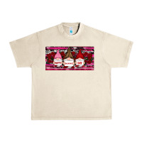 Sandshell Happy valentines day gnomes rose Urban Heavy Tee - RanaPortraitStore