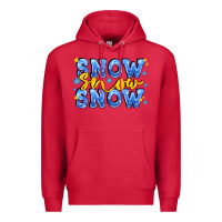 Cardinal snow snow snow with sparkle Premium Hoodie - AdoDesignShop