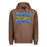 Chestnut snow snow snow with sparkle Premium Hoodie - AdoDesignShop