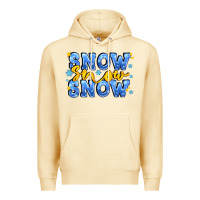 Pina Colada snow snow snow with sparkle Premium Hoodie - AdoDesignShop