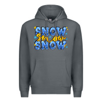Rock snow snow snow with sparkle Premium Hoodie - AdoDesignShop