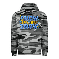 Slate Camo snow snow snow with sparkle Premium Hoodie - AdoDesignShop