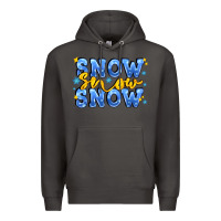 Smoke snow snow snow with sparkle Premium Hoodie - AdoDesignShop