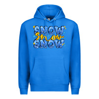 True Royal snow snow snow with sparkle Premium Hoodie - AdoDesignShop
