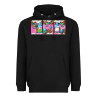 Black Western Easter Day Gnomes With Eggs Heavyweight Hoodie - Artiststas