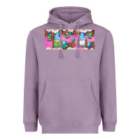 Lavender Western Easter Day Gnomes With Eggs Heavyweight Hoodie - Artiststas