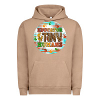 Pigment Burro educator of tiny humans round earring Urban Hoodie - BundleAndBundleShop
